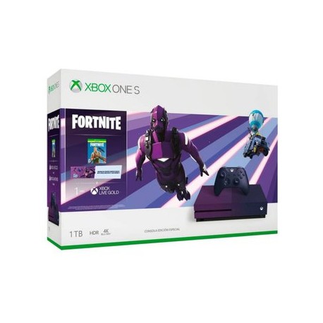 Consola Xbox One S 1TB + Fortnite Battle...-Planetadevideojuegos-Xbox One