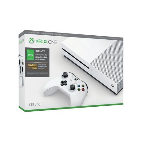 Consola Xbox One S 1TB + Membresía Live...-Planetadevideojuegos-Xbox