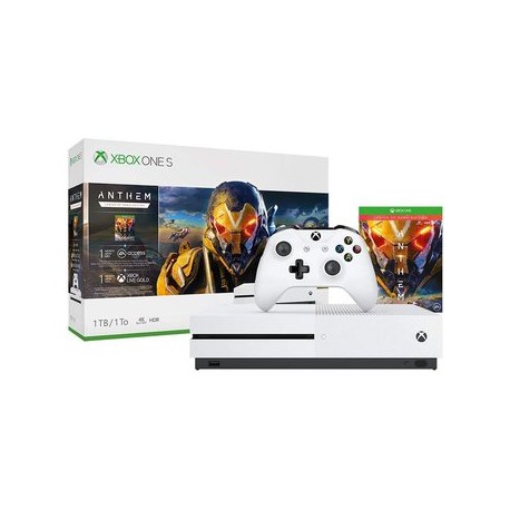 Consola Xbox One S 1TB - Anthem Bundle -...-Planetadevideojuegos-Microsoft