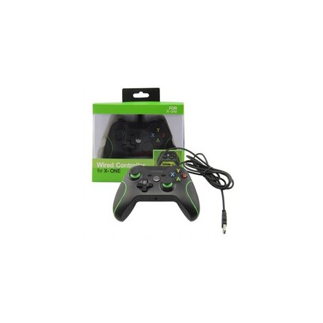 Xbox One Control Alámbrico - Negro-Planetadevideojuegos-MANDALIBRE