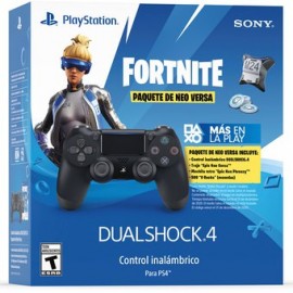 Control Dualshock 4 PS4 Negro Fortnite N...-Planetadevideojuegos-PlayStation 4