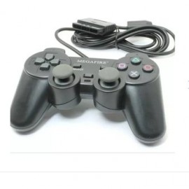 Control Ps2 Ps3 Dualshock Alambrico-Planetadevideojuegos-MEGAFIRE