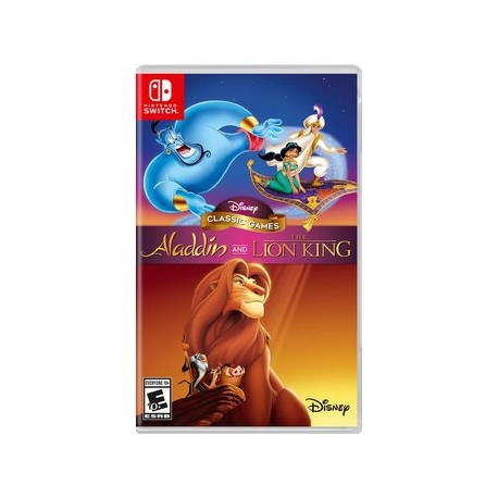 DISNEY CLASSIC GAMES:ALADDIN & THE LION...-Planetadevideojuegos-Disney