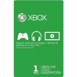 Membresia Gold ESD Xbox Live 1 Mes Origi...-Planetadevideojuegos-Xbox