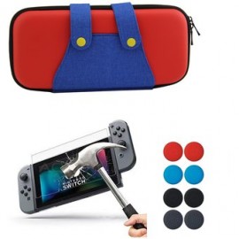 Nintendo Switch Estuche Viajero + Mica +...-Planetadevideojuegos-MANDALIBRE