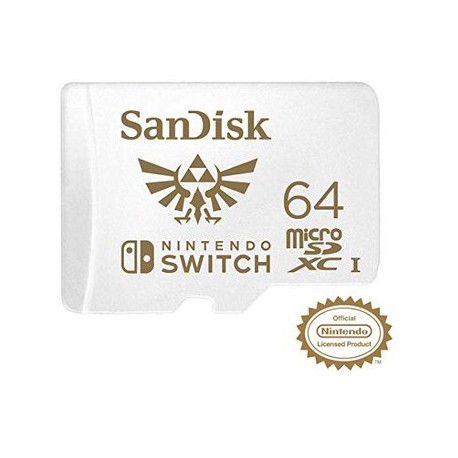 Memoria Micro Sd 64gb Sandisk Nintendo S...-Planetadevideojuegos-Sandisk