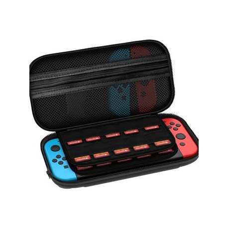 Nintendo Switch Estuche Viajero - Negro-Planetadevideojuegos-MANDALIBRE