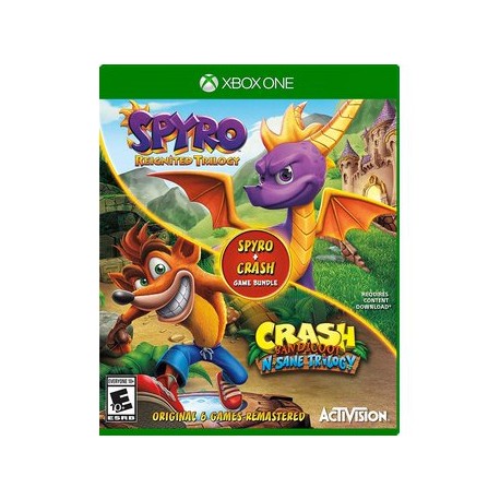 CRASH BANDICOOT & SPYRO BUNDLE ONE-Planetadevideojuegos-Activision