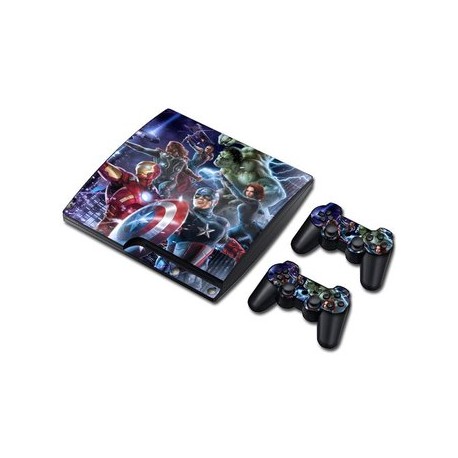 PS3 Slim Skins Pegatinas Para PlayStatio...-Planetadevideojuegos-MANDALIBRE