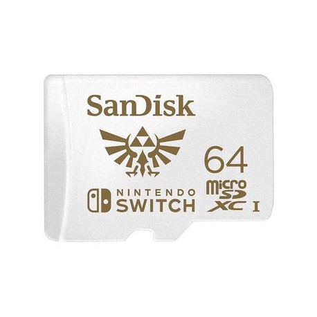 Memoria Micro Sd 64gb Sandisk Nintendo S...-Planetadevideojuegos-Sandisk