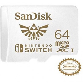 Funda Nintendo Switch + Memoria 64gb San...-Planetadevideojuegos-Sandisk