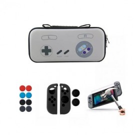 Nintendo Switch Estuche Retro 1 + Funda...-Planetadevideojuegos-MANDALIBRE