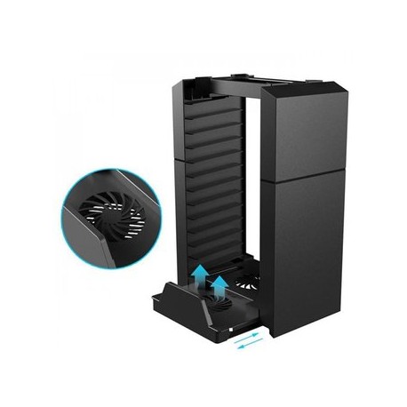 PS4 / Slim / Pro Base Vertical Enfriador...-Planetadevideojuegos-MANDALIBRE