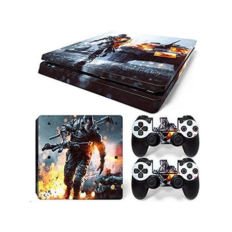 PS4 Slim Skin Estampa Pegatina Para Play...-Planetadevideojuegos-MANDALIBRE