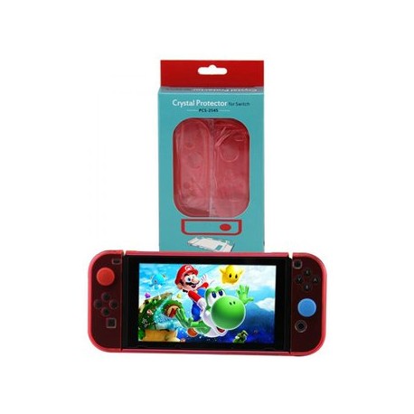 Nintendo Switch Funda Acrílico - Roja-Planetadevideojuegos-MANDALIBRE