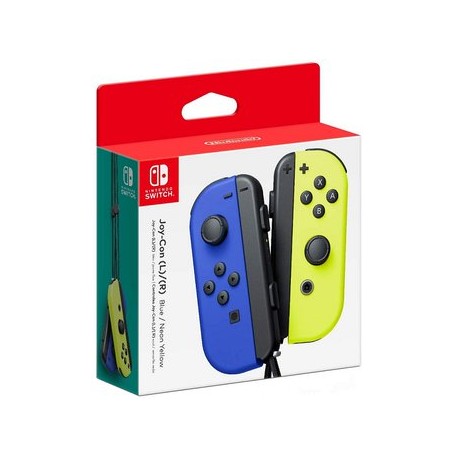 Joy-Con Neon Azul (L) + Amarillo (R) - N...-Planetadevideojuegos-Nintendo