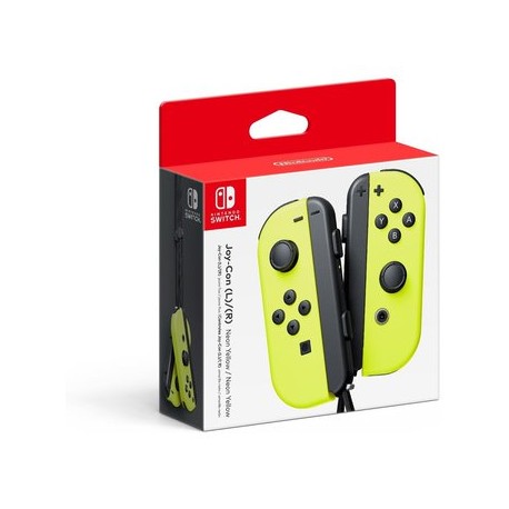 Joy Con (L) / (R) Neon Yellow Nintendo S...-Planetadevideojuegos-Nintendo