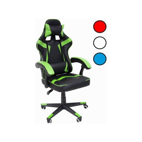 Silla Gamer Reclinable Reforzada Ergonóm...-Planetadevideojuegos-MERCADOT