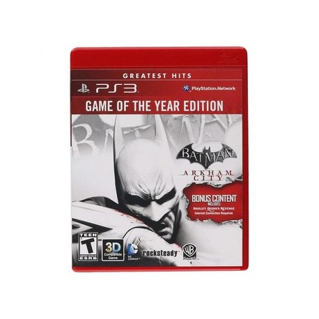 PS3 Juego Batman Arkham City Para PlaySt...-Planetadevideojuegos-Warner Bros