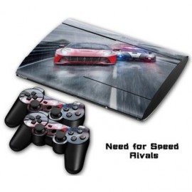 PS3 Super Slim 4000 Skins Pegatinas - Ne...-Planetadevideojuegos-MANDALIBRE