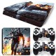 PS4 Slim Skin Estampa Pegatina Para Play...-Planetadevideojuegos-MANDALIBRE
