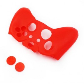 Xbox One Funda Silicona - Roja-Planetadevideojuegos-MANDALIBRE