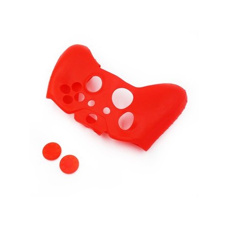 Xbox One Funda Silicona - Roja-Planetadevideojuegos-MANDALIBRE