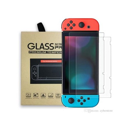 2 Piezas Mica Cristal Templado Nintendo...-Planetadevideojuegos-Netonbox