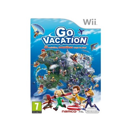 Go Vacation - Nintendo Wii-Planetadevideojuegos-Nintendo