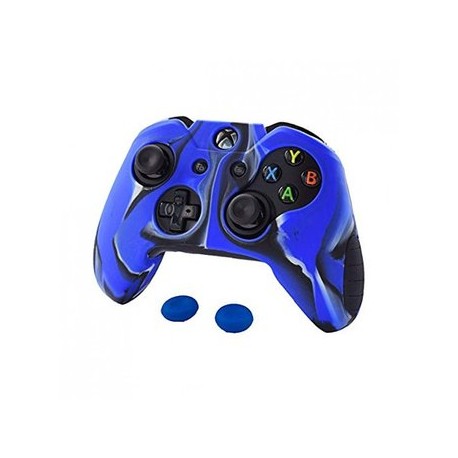 Xbox One Funda Profesional - (Azul Camuf...-Planetadevideojuegos-MANDALIBRE