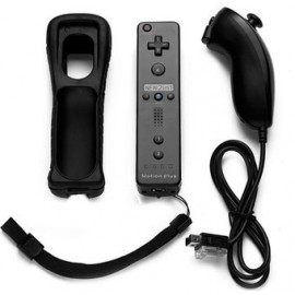 Wii / Wii U Control Wii Remote + Nunchuc...-Planetadevideojuegos-MANDALIBRE