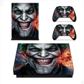 Xbox One X Skin Estampa Pegatina - Joker-Planetadevideojuegos-MANDALIBRE