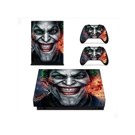 Xbox One X Skin Estampa Pegatina - Joker-Planetadevideojuegos-MANDALIBRE