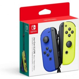 Joy Con (L) / (R)  Blue / Neon Yellow -...-Planetadevideojuegos-Nintendo