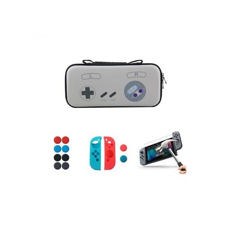 Nintendo Switch Estuche Viajero + Funda...-Planetadevideojuegos-MANDALIBRE