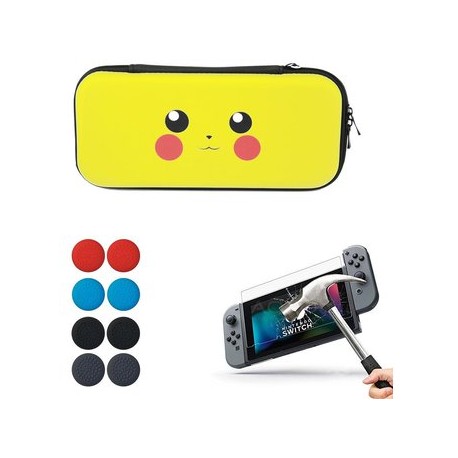 Nintendo Switch Estuche Viajero + Mica +...-Planetadevideojuegos-MANDALIBRE