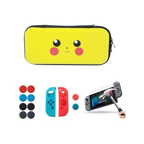 Nintendo Switch Estuche Viajero + Funda...-Planetadevideojuegos-MANDALIBRE