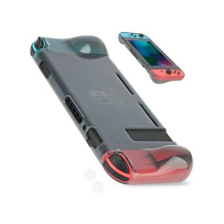 Switch Funda protectora de TPU-Negro-Planetadevideojuegos-Generico