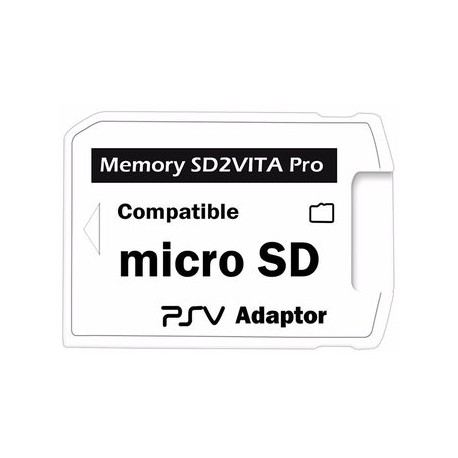 Adaptador Sd2vita De Micro Sd Para Sony...-Planetadevideojuegos-Generico