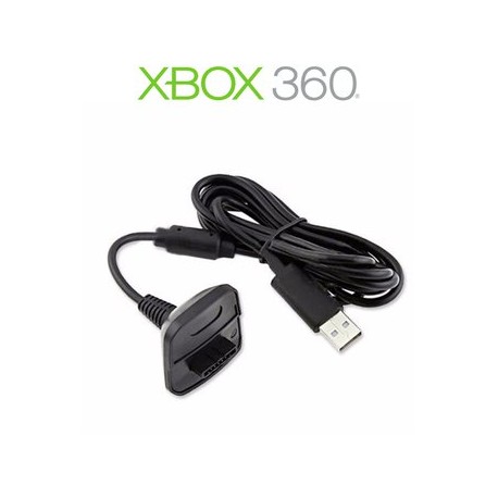 Cable Usb Carga y Juega Para Xbox 360 De...-Planetadevideojuegos-Generico