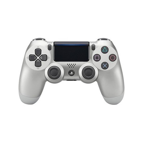 Control Dualshock 4 Playstation 4 SILVER-Planetadevideojuegos-Sony