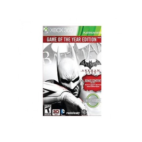 Xbox 360 Juego Batman Arkham City-Planetadevideojuegos-Rocksteady