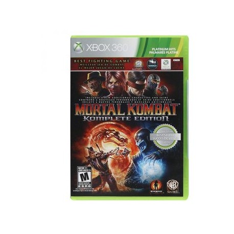 Xbox 360 Juego Mortal Kombat Komplete Ed...-Planetadevideojuegos-Warner Bros