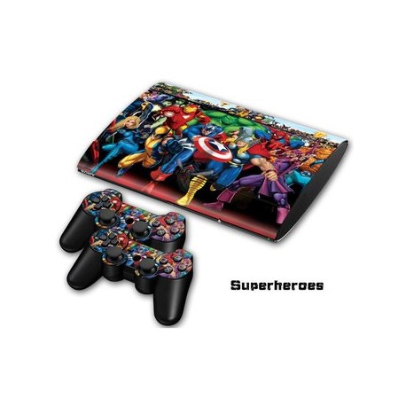 PS3 Super Slim 4000 Skins Pegatinas - Av...-Planetadevideojuegos-MANDALIBRE