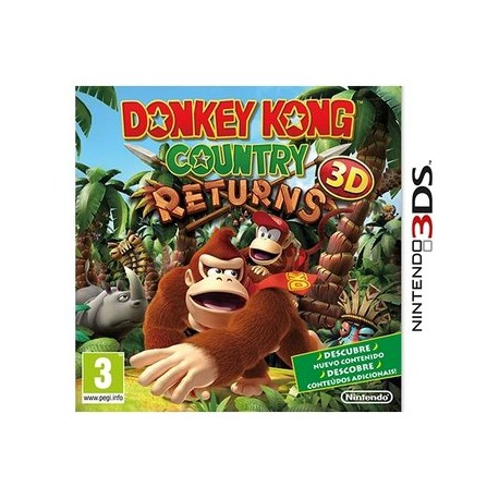 Donkey Kong Country Returns 3d Nintendo...-Planetadevideojuegos-Nintendo