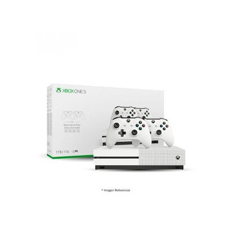 Consola Xbox One S de 1 TB, dos controle...-Planetadevideojuegos-Microsoft Xbox