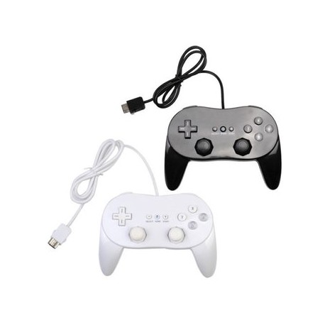 Classic Control Pro Para Wii. Control Cl...-Planetadevideojuegos-Generico