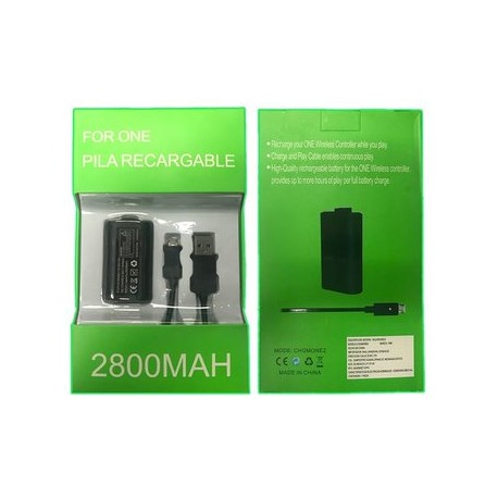 Kit Carga Y Juega Para Control Xbox One...-Planetadevideojuegos-Youvimi