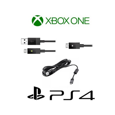 Cable Usb V8 Para Control De Xbox One, P...-Planetadevideojuegos-Generico