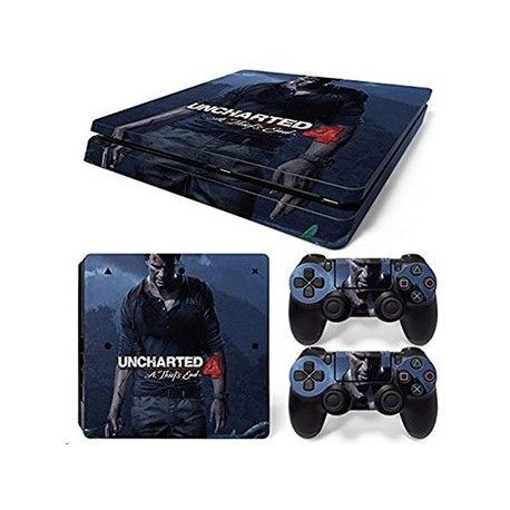 PS4 Slim Skin Estampa Pegatina Para Play...-Planetadevideojuegos-MANDALIBRE